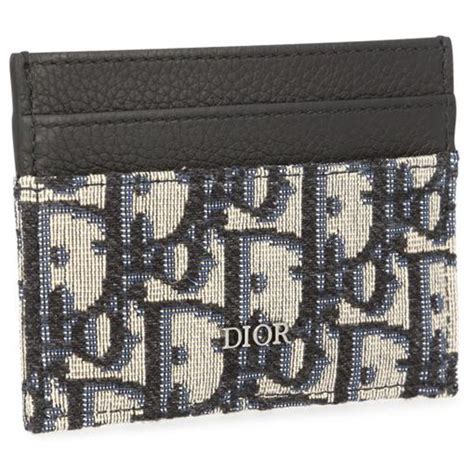 christian dior card holder men